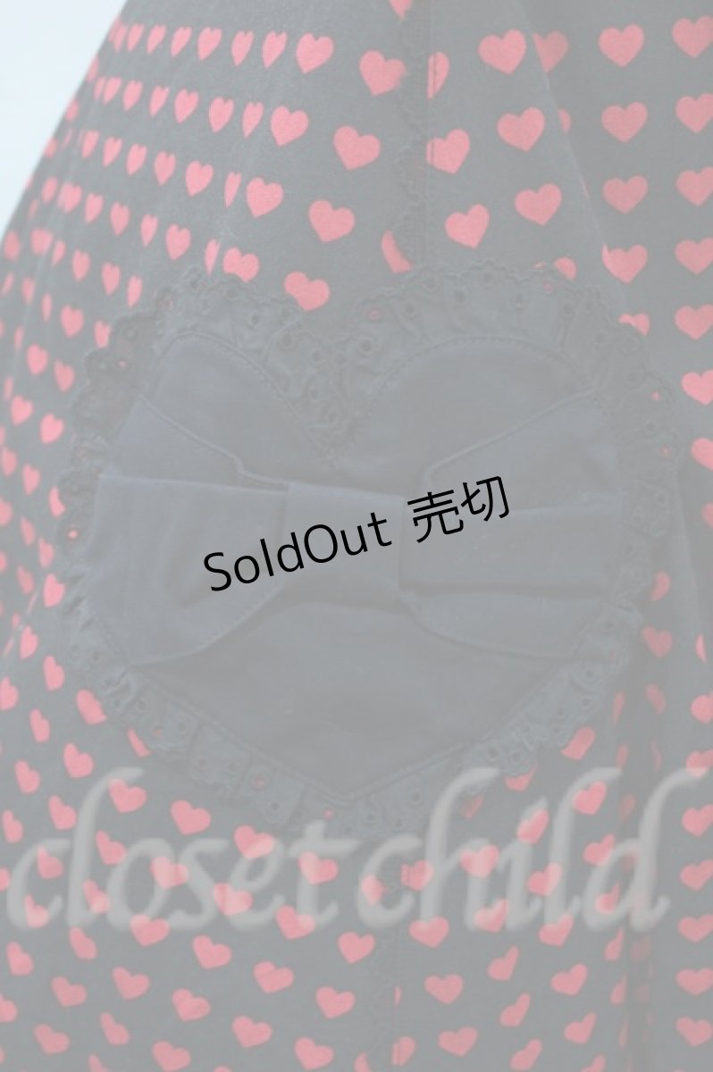 画像4: Angelic Pretty  / ドキドキハートジャンパースカート H-23-03-09-025h-1-OP-AP-L-NS-ZH-R.S (4)
