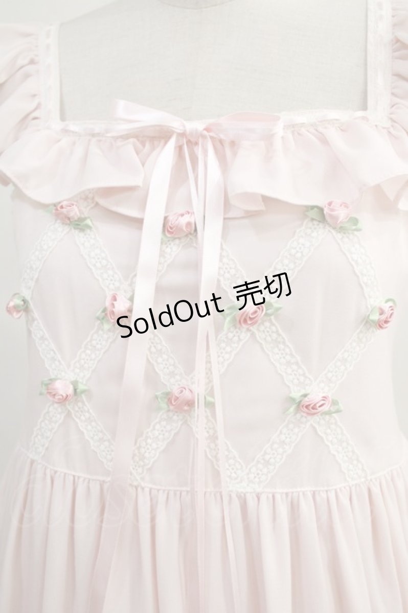 画像3: Angelic Pretty  / Petit Rose Gardenジャンパースカート H-23-03-14-019h-1-OP-AP-L-SK-ZH-R (3)