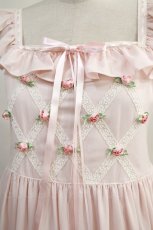 画像3: Angelic Pretty  / Petit Rose Gardenジャンパースカート H-23-03-14-019h-1-OP-AP-L-SK-ZH-R (3)