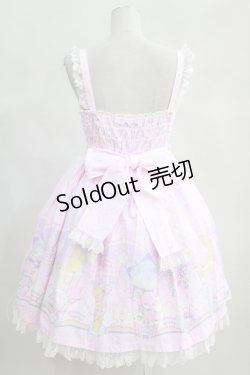 画像2: Angelic Pretty  / Cotton Candy Shopジャンパースカート&バレッタ H-23-03-14-003h-1-OP-AP-L-SK-ZH