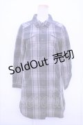 【SALE】Katie  / チェックシャツワンピース Y-23-03-14-085-1-OP-LO-L-SZ-ZT200