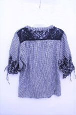 画像2: 【SALE】axes femme / ブラウス Y-23-03-18-005-1-BL-AX-L-AS-ZT132 (2)