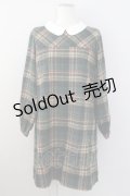 【SALE】F i.n.t  / チェックワンピース Y-23-03-25-4025-1-OP-LO-L-OI-ZT017