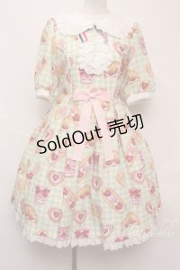 Angelic Pretty  / いちごBread Bakerylワンピース S-23-03-28-038s-1-OP-AP-L-AS-ZS-R