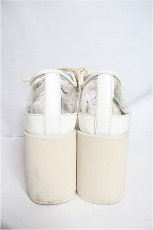 画像3: 【SALE】Candy Stripper  / ストライプ厚底シューズ I-23-03-30-094i-1-SH-PU-P-HD-ZTK014 (3)