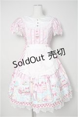 Angelic Pretty  / Diner Dollワンピース I-23-03-30-010i-1-OP-AP-L-HD-ZI-R