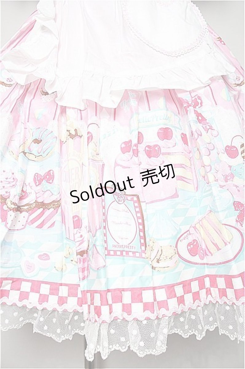 画像4: Angelic Pretty  / Diner Dollワンピース I-23-03-30-010i-1-OP-AP-L-HD-ZI-R (4)