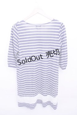 画像2: axes femme  / ボーダーワンピース Y-23-03-31-060-1-OP-AX-L-SZ-ZT127