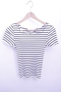 axes femme  / ボーダートップス Y-23-03-31-025-1-TO-AX-L-SZ-ZT128