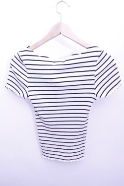 画像2: axes femme  / ボーダートップス Y-23-03-31-025-1-TO-AX-L-SZ-ZT128
