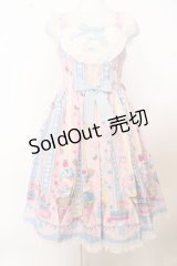 Angelic Pretty / Ice Cream Parlorジャンパースカート O-23-04-01-002o-1-OP-AP-L-OW-OS