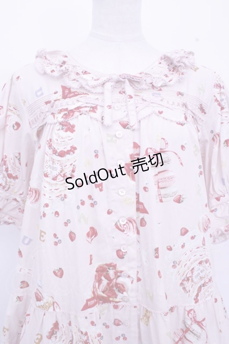 画像3: PINK HOUSE  / アニバーサリーケーキプリントワンピース Y-23-04-02-061y-1-OP-LO-L-SZ-ZY-R (3)