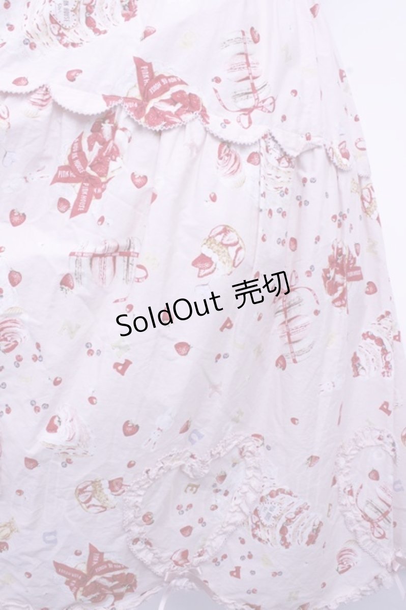 画像4: PINK HOUSE  / アニバーサリーケーキプリントワンピース Y-23-04-02-061y-1-OP-LO-L-SZ-ZY-R (4)