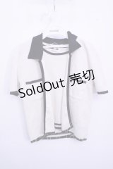 INGEBORG  / ロゴ刺繍アンサンブル Y-23-4-7-63-CA-TO-AS-ZT283
