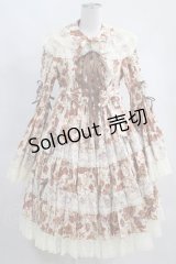 metamorphose  / ゴブラン風くまちゃんラッパ袖ワンピース H-23-04-09-007h-1-OP-ME-L-NS-ZH-R