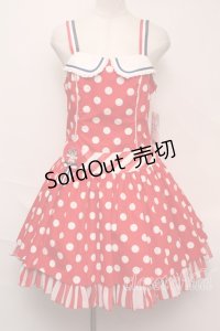 Angelic Pretty  /  Parisドットジャンパースカート S-23-04-09-1019s-1-OP-AP-L-AS-ZS