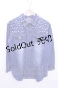 GLAD NEWS  / スタッズデニムシャツ Y-23-04-13-006-1-BL-GL-P-AS-ZT047