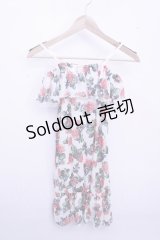 GLAD NEWS  / スカルｘ薔薇チュニック Y-23-04-13-082-1-OP-GL-P-SZ-ZT269
