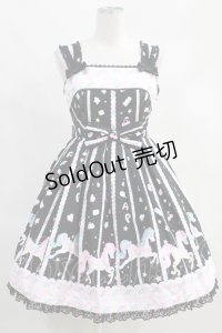 Angelic Pretty  / Sugary Carnivalジャンパースカート&カチューシャセット H-23-04-14-1003h-1-OP-AP-L-SK-ZH.S
