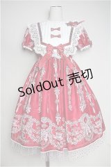 BABY,THE STARS SHINE BRIGHT  / Sugar Rose Tea Timeプリントワンピース I-23-04-14-023i-1-OP-BA-L-HD-ZI-R