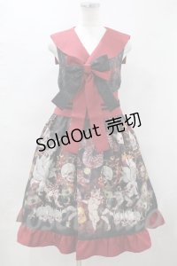 Royal Princess Alice  / 妖怪大行進(たまコラボ)帯付きドレス H-23-04-21-026h-1-OP-LO-L-NS-ZH-R