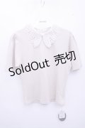 【SALE】an another angelus  / レース衿カットトップス Y-23-04-21-068-1-TO-CA-L-SZ-ZT281