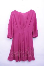 画像2: 【SALE】axes femme  / タックデザインドレス Y-23-04-21-091-1-OP-AX-L-SZ-ZT127 (2)