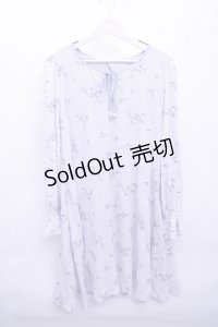 axes femme  / 総刺繍シフォンワンピース Y-23-04-21-100-1-OP-AX-L-SZ-ZT127