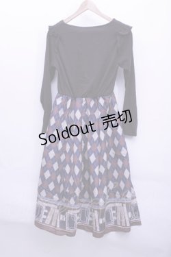 画像2: 【SALE】axes femme  / ドッキングワンピース Y-23-04-28-070-1-OP-AX-L-SZ-ZT210