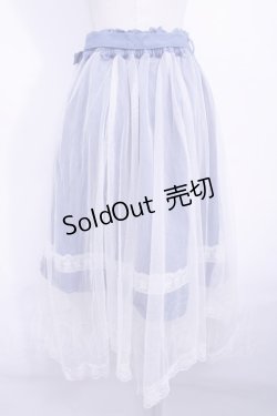 画像2: 【SALE】axes femme POETIQUE  / デニムｘチュールスカート Y-23-05-09-108-1-SK-AX-L-SZ-ZT081