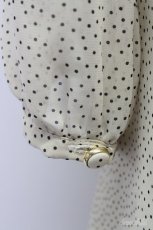 画像4: 【SALE】LOLITAその他(お買取対象外)  / ドットシフォントップス I-23-05-12-4001-1-TO-LO-L-HD-ZT256 (4)