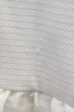 画像5: LOLITAその他(お買取対象外)  / 袖先ボタン&チュールボーダー切り替えワンピース I-23-05-12-4041-1-OP-LO-L-HD-ZT251