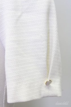 画像6: LOLITAその他(お買取対象外)  / 袖先ボタン&チュールボーダー切り替えワンピース I-23-05-12-4041-1-OP-LO-L-HD-ZT251