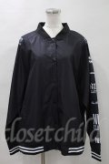 NieR Clothing  / LIGHT BLACK BLOUSON H-23-05-20-056-1-JA-PU-P-NS-ZT158