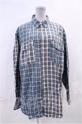 Karl Helmut  / チェックカラー切り替えシャツ I-23-05-20-008-1-BL-LO-L-HD-ZT410