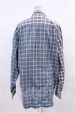 画像2: Karl Helmut  / チェックカラー切り替えシャツ I-23-05-20-008-1-BL-LO-L-HD-ZT410