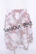 【SALE】LODISPOTTO  / 花?チェックスカート Y-23-5-22-103-LO-SK-AS-ZT283