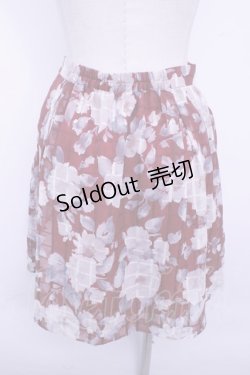画像2: 【SALE】LODISPOTTO  / 花?チェックスカート Y-23-5-22-103-LO-SK-AS-ZT283