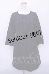 axes femme  / 袖デザインワンピース Y-23-05-24-100y-1-OP-AX-L-SZ-OS