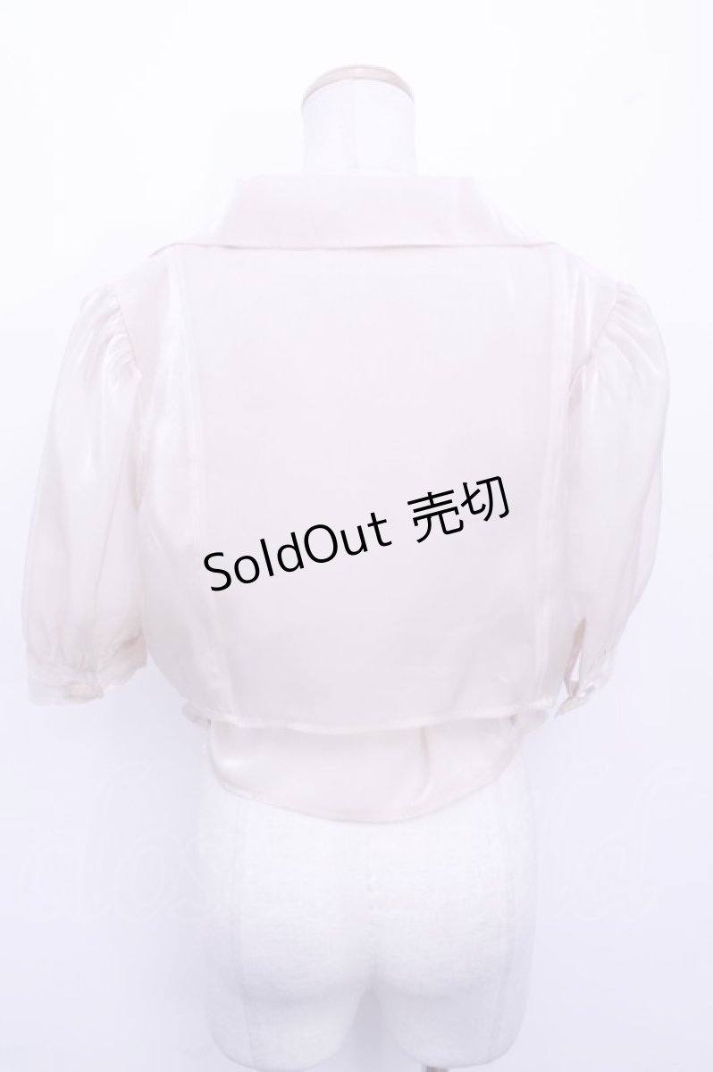 画像2: 【SALE】Melt the Lady  / シースルーショートトレンチ Y-23-05-24-037-1-TO-LO-L-AS-ZT221 (2)