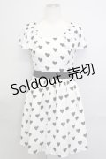 【SALE】Honey Bunch  / ハートシフォンワンピース I-23-05-27-4006-1-OP-LO-L-HD-ZT114