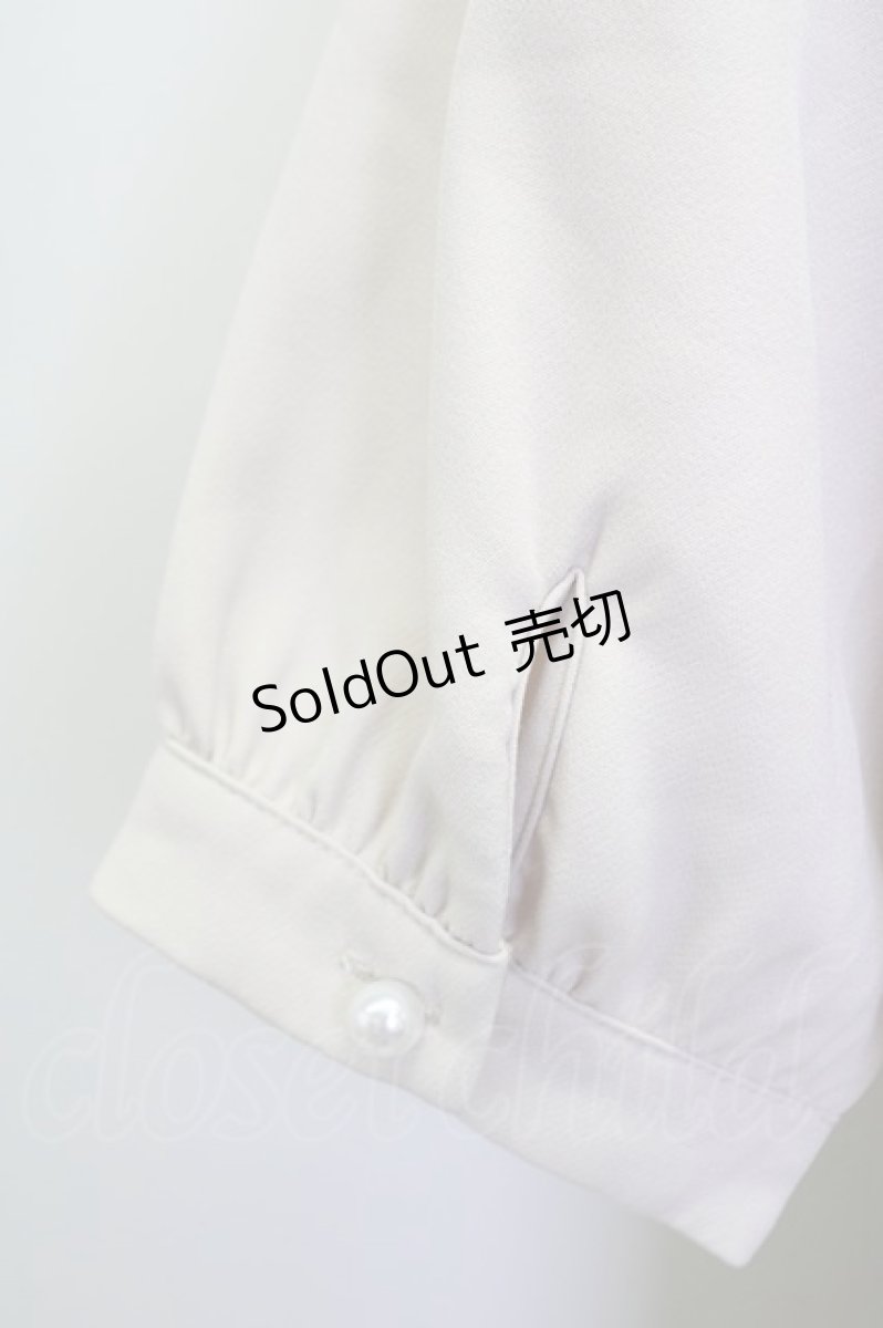 画像3: 【SALE】titty&Co.  / サイドラメチュール半袖ワンピース I-23-05-27-4011-1-OP-LO-L-HD-ZT082 (3)