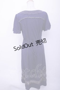 画像2: 【SALE】Ozz onese  / お花刺繍ストーンデザインワンピース Y-23-5-28-58-OO-OP-SZ-ZT283