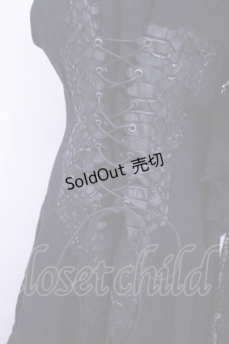 画像5: h.naoto Blood  / 異素材ロングベスト Y-23-05-28-125y-1-JA-HN-G-SZ-ZY (5)