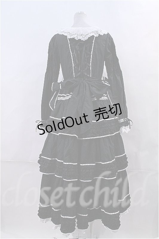 画像2: BABY,THE STARS SHINE BRIGHT  / Maison de Petite Rubanワンピース I-23-06-04-026i-1-OP-BA-L-HD-ZI-R (2)