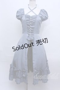 Victorian maiden  / Swan Lakeリボンドレス S-23-06-06-035s-1-OP-CL-L-UT-ZS