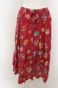 Jane Marple / Flower market ダブルスカート O-23-6-13-54-JM-SK-YM-ZT110