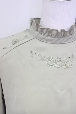 画像3: an another angelus  / ヨーク刺繍スタンドカラーブラウス S-23-06-17-4005s-1-BL-LO-L-SZ-ZT093