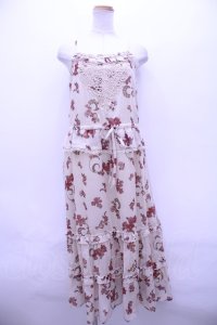 axes femme  / ミュシャキャミソールワンピース Y-23-06-18-067-1-OP-AX-L-AS-ZT241