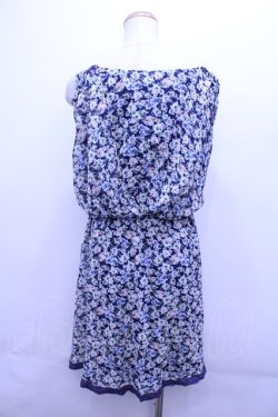 画像2: axes femme  / ぼかし花柄カシュクールチュニ Y-23-06-24-101-1-OP-AX-L-SZ-ZT013